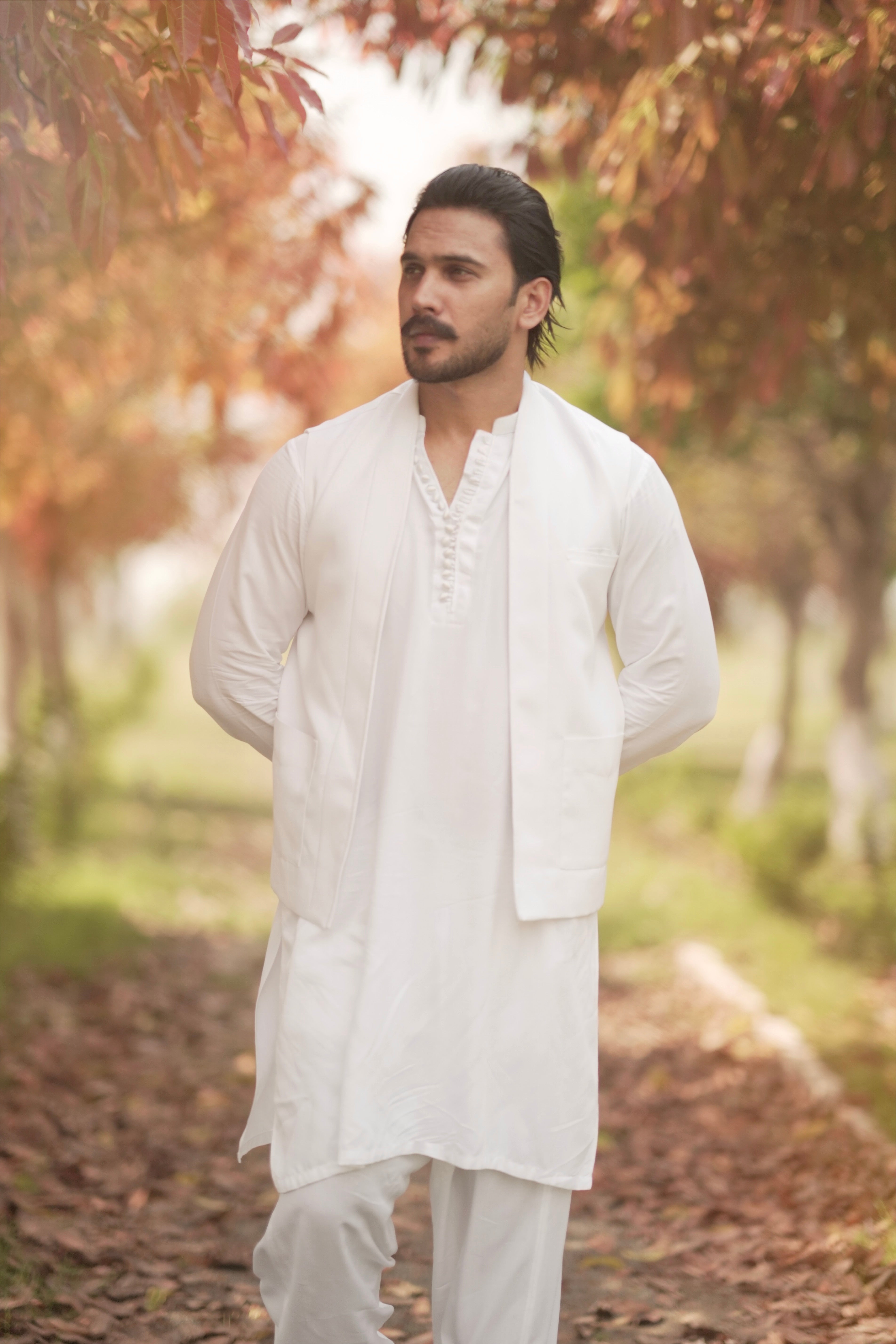 Waistcoat Kurta Set