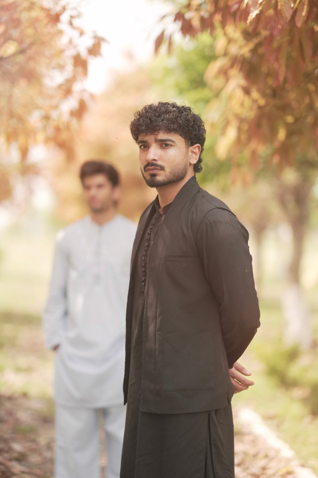 Waistcoat Kurta Set